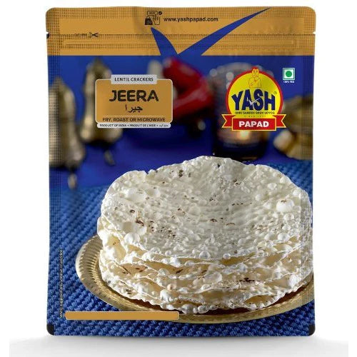 YASH PAPAD CUMIN 200GM